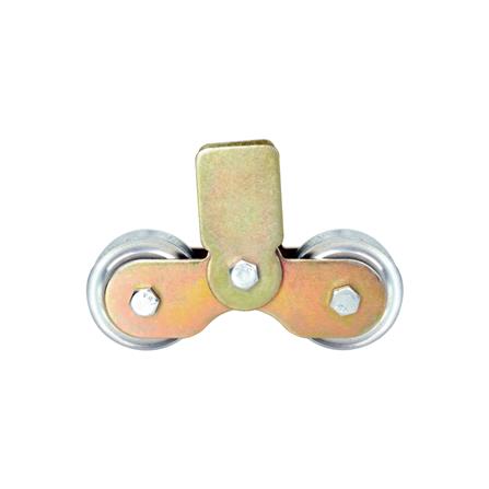 ชุดขาล้อคู่ไม่กระดก พร้อมล้อร่องฉาก BIH 3X1 นิ้ว_1