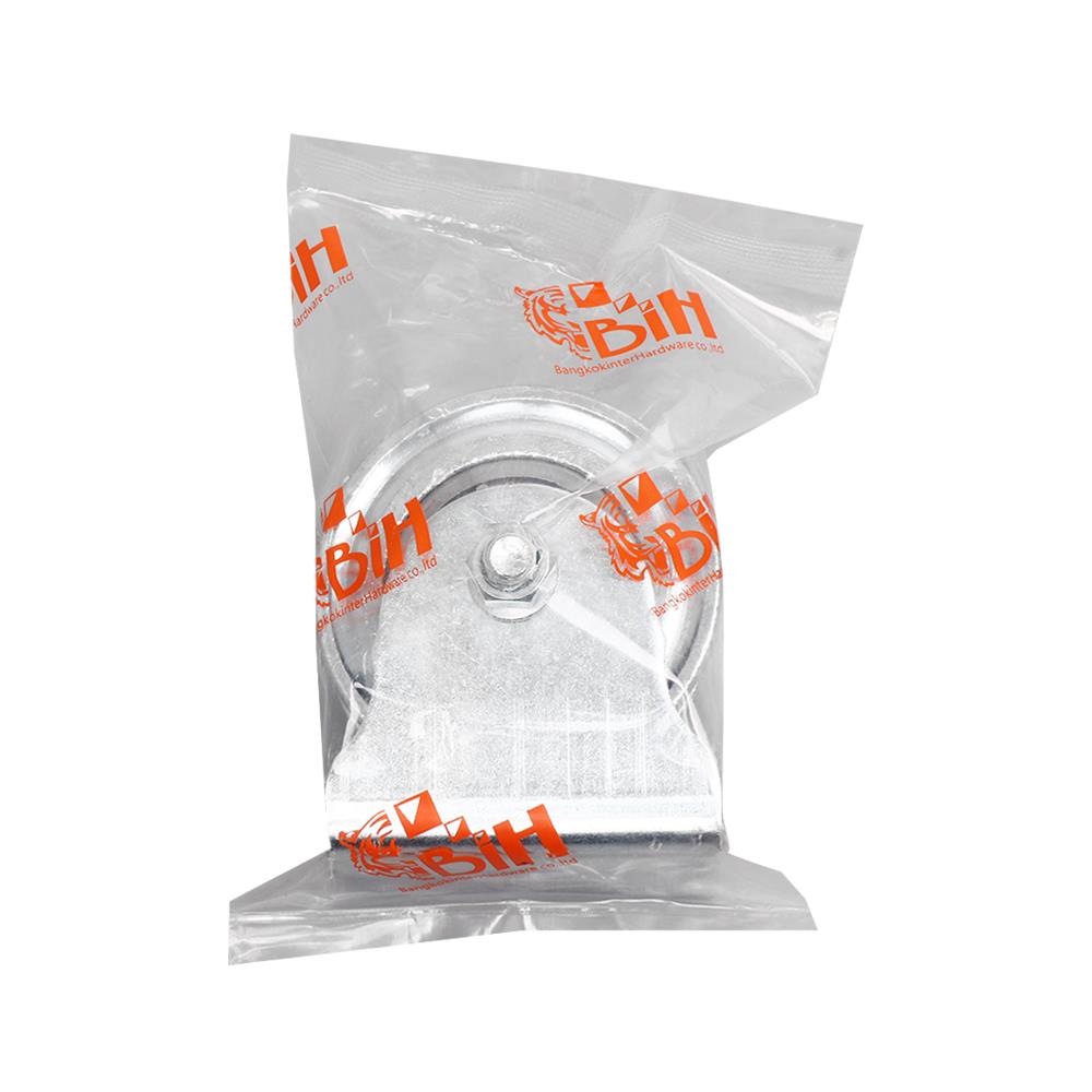 ชุดเฟรมล้อเดี่ยว (2IN1) พร้อมล้อร่องกลม BIH 3X1 1/2 นิ้ว