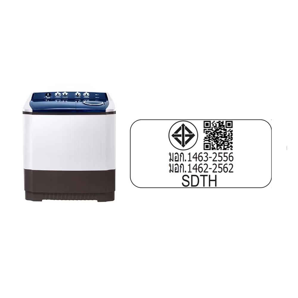 เครื่องซักผ้า 2 ถัง LG TT16WAPG 16 กก.