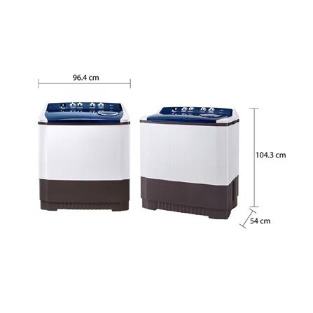 เครื่องซักผ้า 2 ถัง LG TT16WAPG 16 กก._4