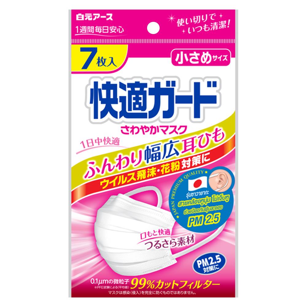 หน้ากากอนามัย PM 2.5 ขนาดเล็ก 7 ชิ้น/ชุด