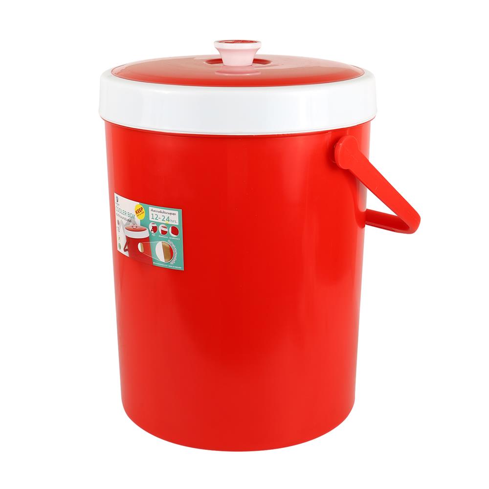 กระติกน้ำเย็น 27 ลิตร EVEREST AG SD สีแดง