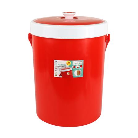 กระติกน้ำเย็น 27 ลิตร EVEREST AG SD สีแดง_0