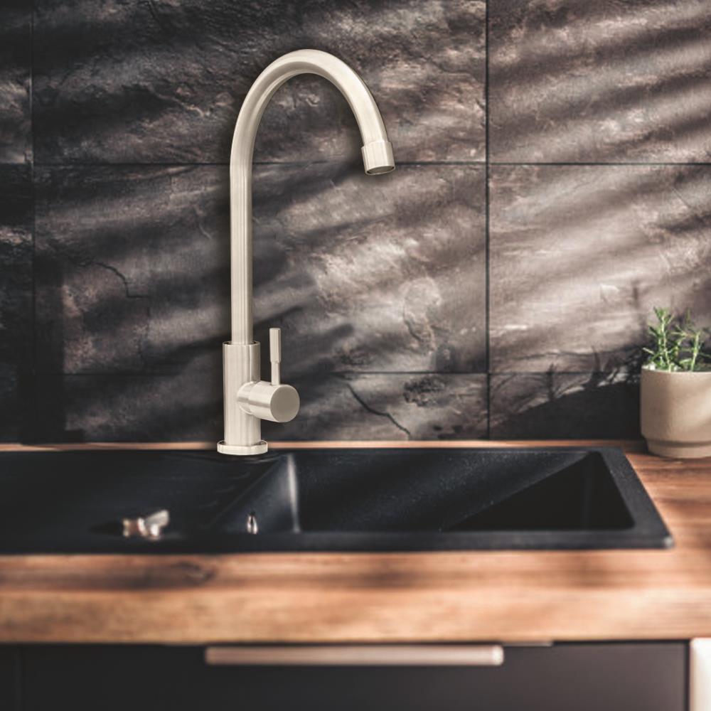 ก๊อกซิงค์เดี่ยวติดตั้งบนเคาน์เตอร์ HONS FC2004