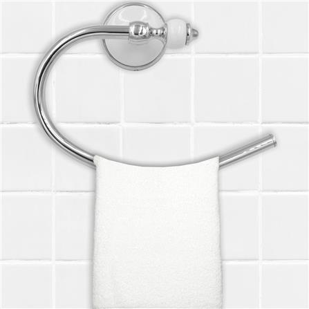 ห่วงแขวนผ้า HONS H4604 สีขาว-โครม_1