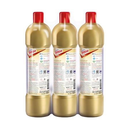 น้ำยาทำความสะอาดห้องน้ำ VIXOL 900 มล. ทอง แพ็ก 3 ชิ้น_1