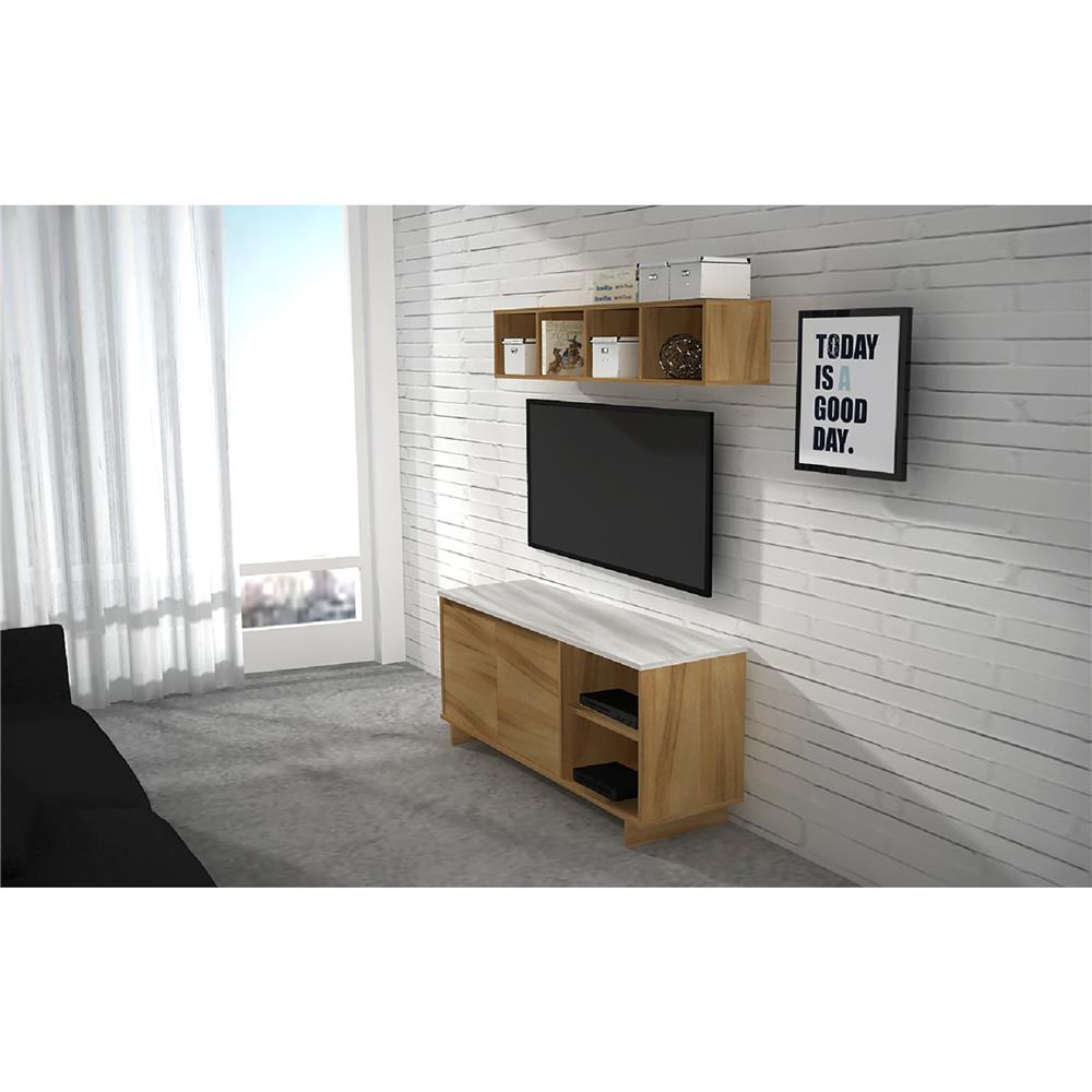 ตู้วางทีวี INHOME TV1230 R-MB 120 ซม. สีโรมา/มาร์เบิ้ล