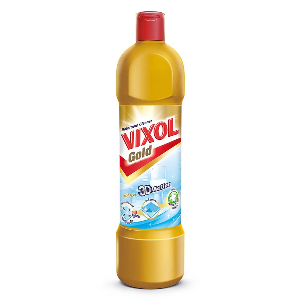 น้ำยาทำความสะอาดห้องน้ำ VIXOL 900ml ทอง
