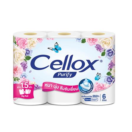 กระดาษชำระ CELLOX BIG ROLL  แพ็ค6