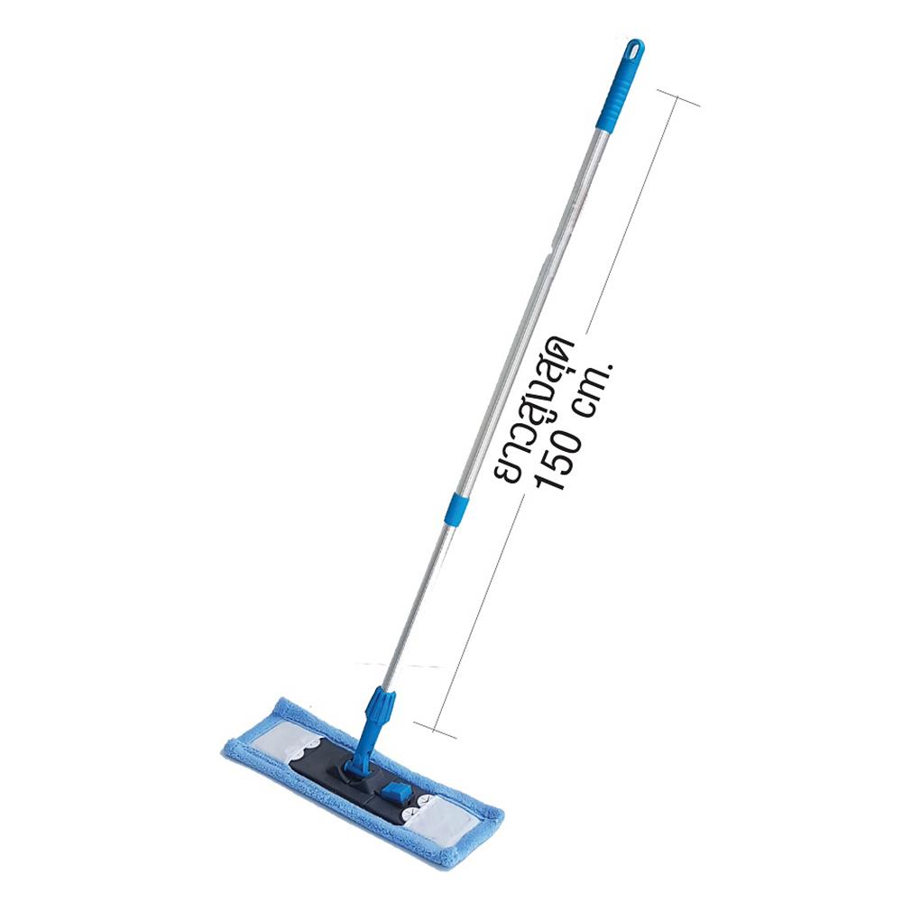 ไม้ม็อบไมโครไฟเบอร์ดันฝุ่น POLY-BRITE 5.5 นิ้ว สีฟ้า