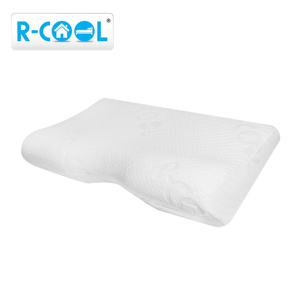หมอนสุขภาพ เมมโมรี่โฟม R-COOL MEMORY FOAM BUTTERFLY M 54x32x12 ซม. สีขาว