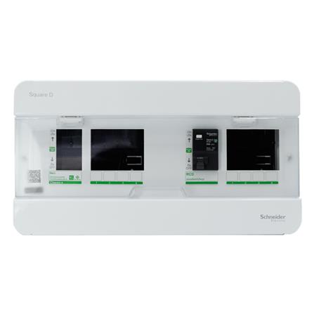 ชุดตู้คอนซูมเมอร์ยูนิต 4+4 ช่อง 63 แอมป์ พร้อมกันไฟดูด SCHNEIDER_1