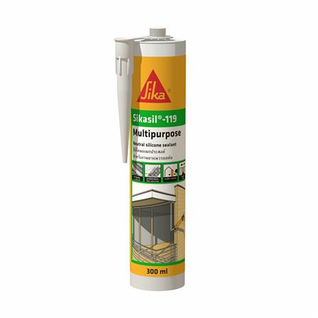 ซิลิโคนยาแนวอเนกประสงค์ SIKA SIKASIL-119 300 มล. สีขาว_0