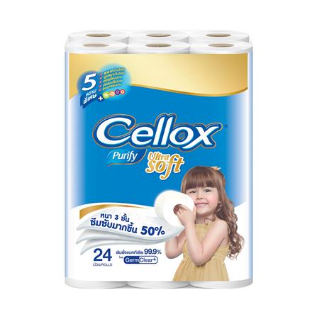 กระดาษชำระ CELLOX PREMIUM แพ็ค24_0