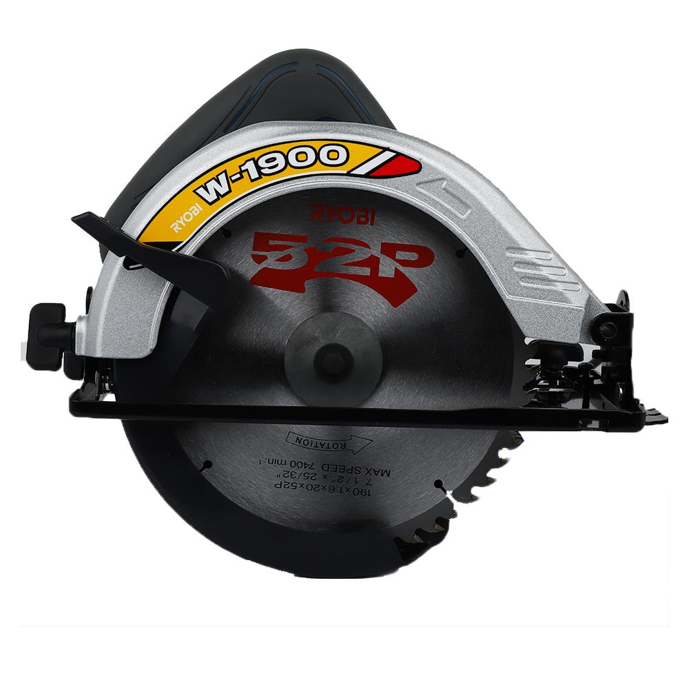 เครื่องเลื่อยวงเดือน RYOBI W1900 7-1/2 นิ้ว 1,050 วัตต์
