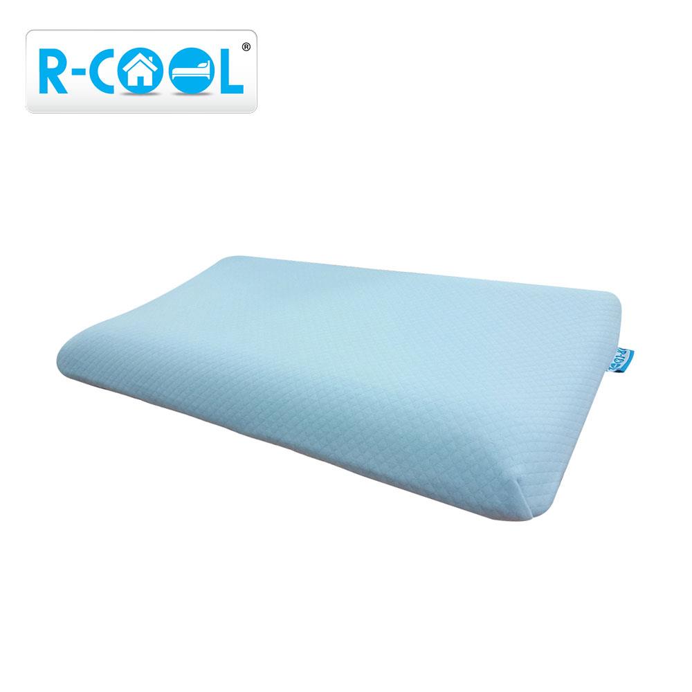 หมอนสุขภาพ เมมโมรี่โฟม R-COOL MEMORY FOAM BABE 29.5x49.5x10 ซม. สีฟ้า