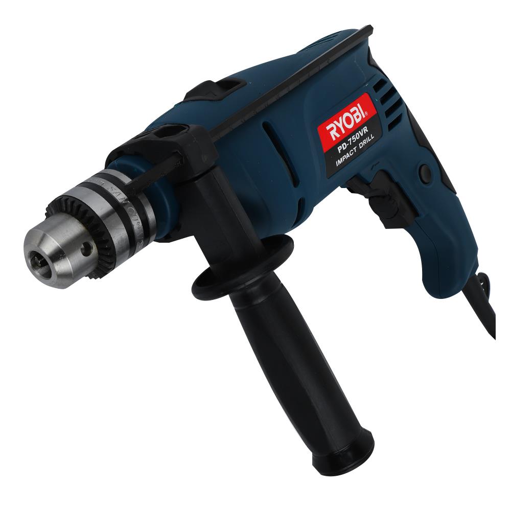 สว่านกระแทก RYOBI PD750K 13 มม. 750 วัตต์
