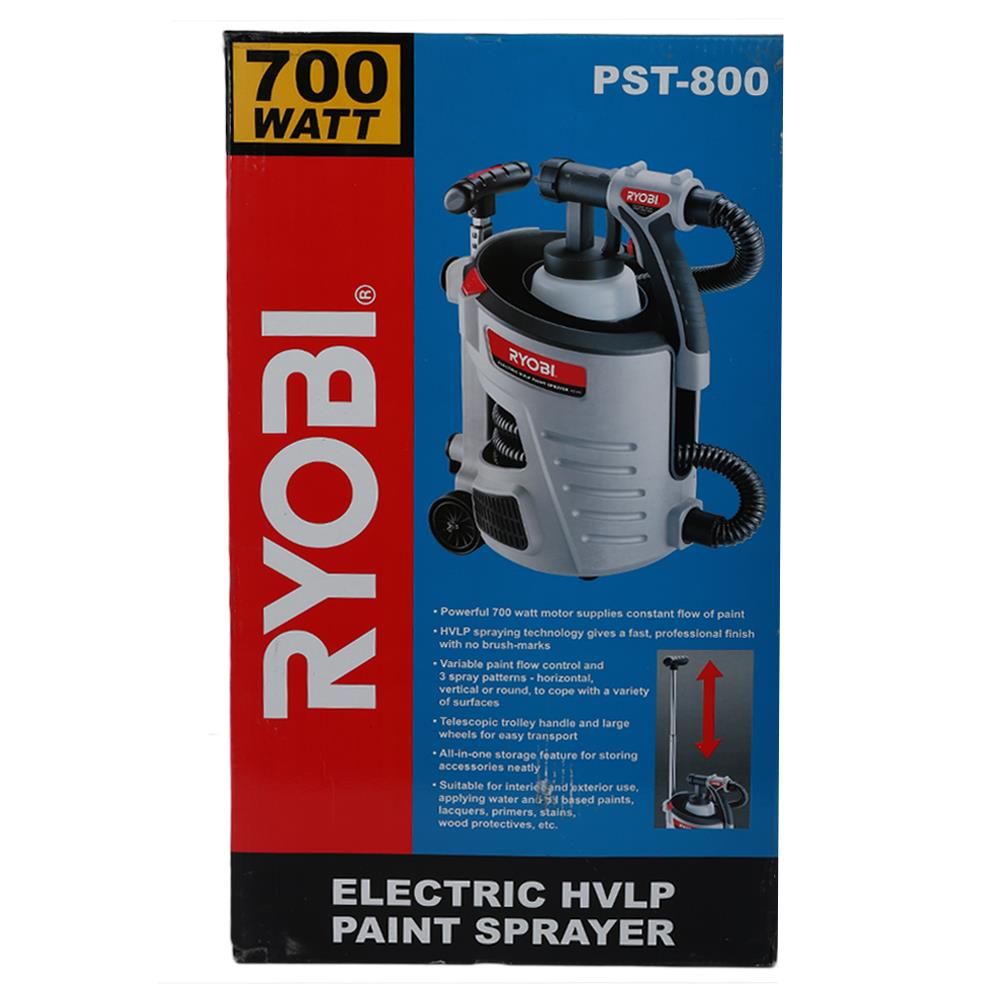เครื่องพ่นสี RYOBI PST-800 0.8 ลิตร 700 วัตต์