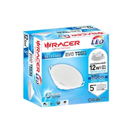 ดาวน์ไลท์ LED RACER EVO TECH 5 นิ้ว 12 วัตต์ DAYLIGHT สีขาว_3