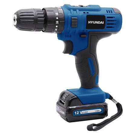 สว่านไร้สาย (พร้อมแบตเตอรี่) HYUNDAI HD-691H 12 โวลต์_0