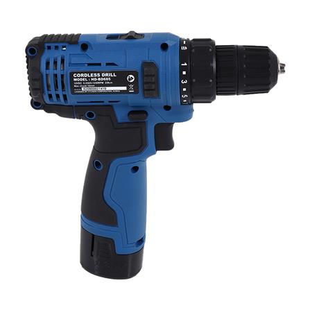 สว่านไร้สาย (พร้อมแบตเตอรี่) HYUNDAI HD-BD685 12 โวลต์_1