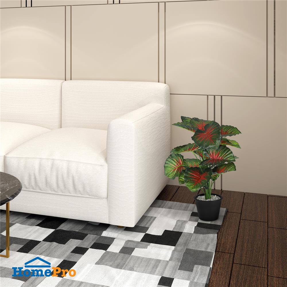 ต้นบอนแดงประดิษฐ์ SPRING TY-01D 50 ซม.