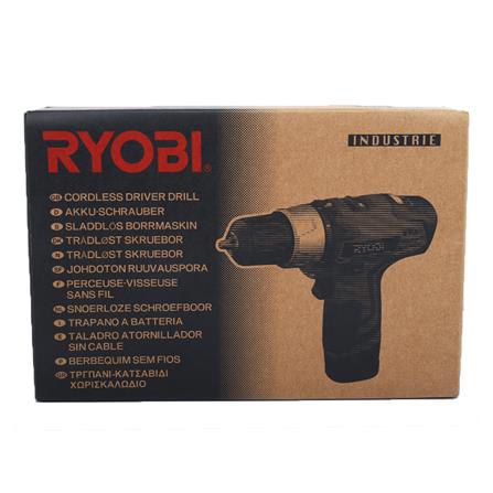 สว่านไร้สาย (พร้อมแบตเตอรี่) RYOBI BD-120C2B 12 โวลต์_4