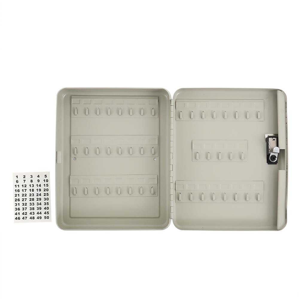 กล่องเก็บกุญแจนิรภัย WORLDSAFES KC-48 สีครีม