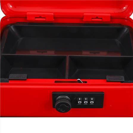 กล่องนิรภัย WORLDSAFES CB-20 สีแดง_3