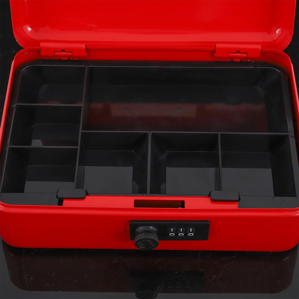 กล่องเก็บนิรภัย WORLDSAFES CB-25 สีแดง