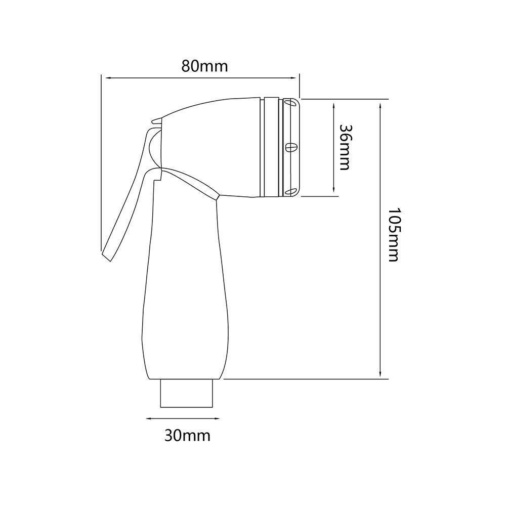ชุดสายฉีดชำระ HONS RS005-CH