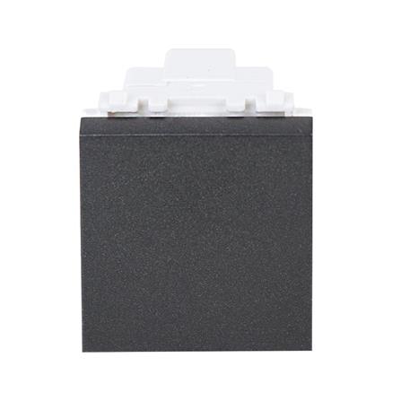 สวิตซ์ 2 ทาง PHILIPS LEAF ขนาด 1.5 ช่อง สีดำ