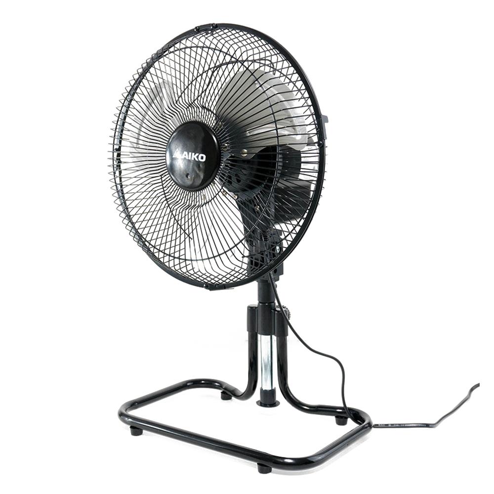 พัดลมตั้งโต๊ะ 10 นิ้ว AIKO F-10T สีดำ