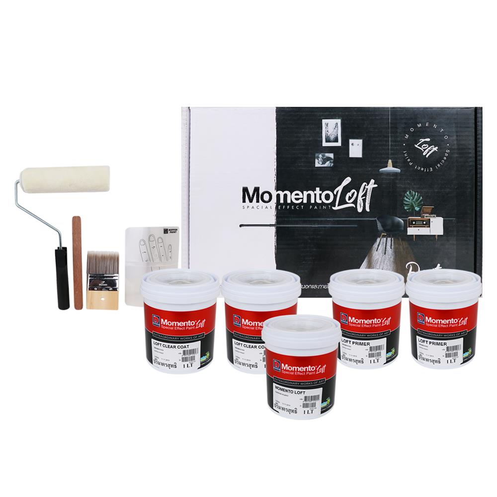 สีเท็กเจอร์ NIPPON PAINT Momento Loft Boxset