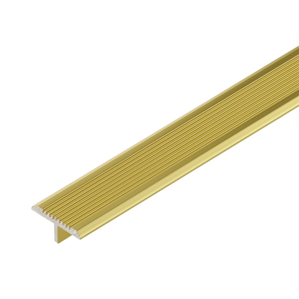 เส้นแบ่งแนวอะลูมิเนียม DP DDSA 152502 15 มม. 2.5 ม. สีทอง