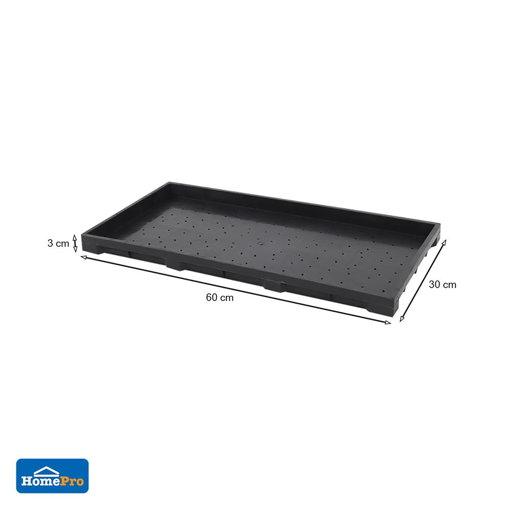 ถาดเพาะต้นอ่อน SPRING สีดำ