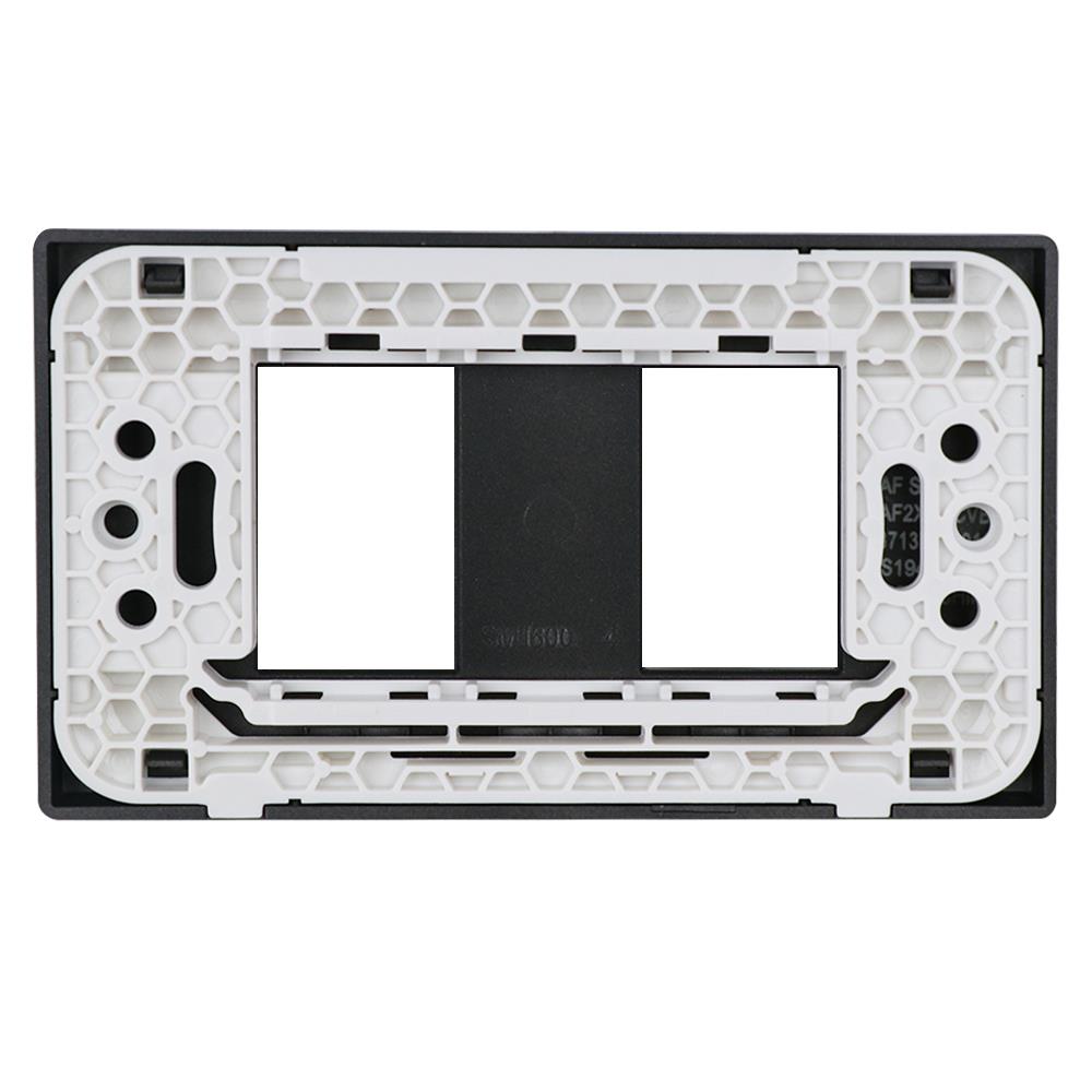 หน้ากาก 2 ช่อง PHILIPS LEAF สีดำ