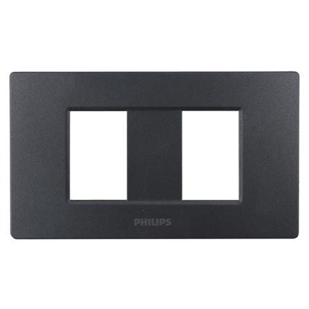 หน้ากาก 2 ช่อง PHILIPS LEAF สีดำ