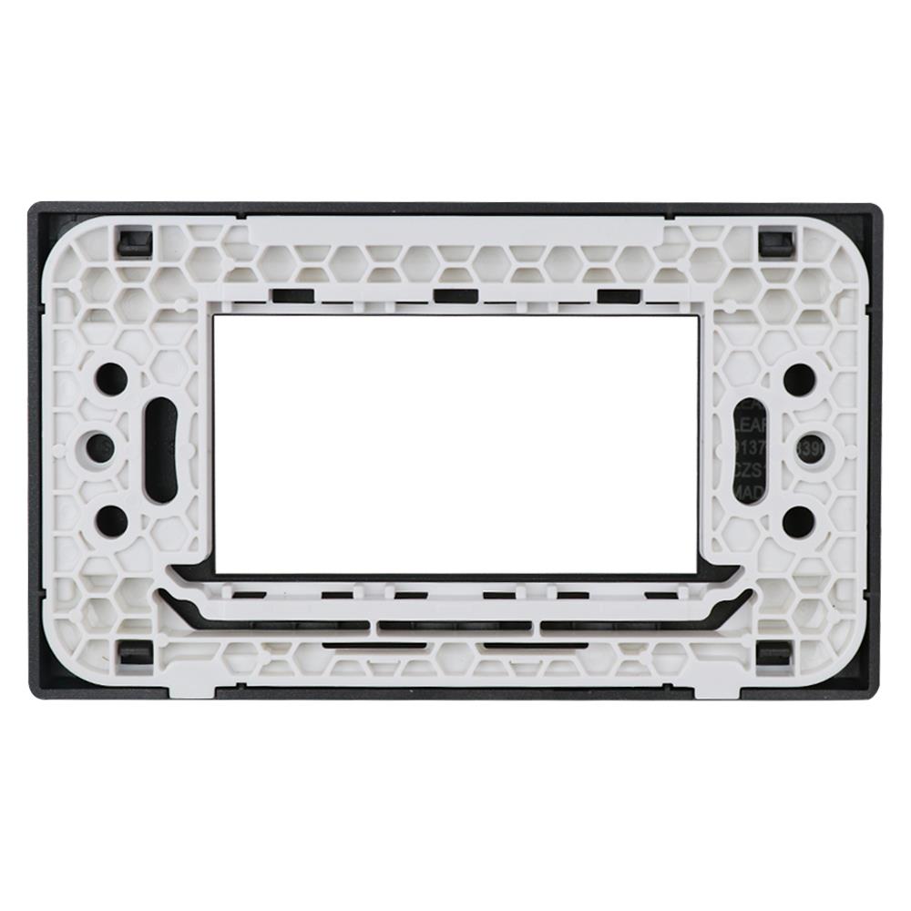 หน้ากาก 3 ช่อง PHILIPS LEAF สีดำ