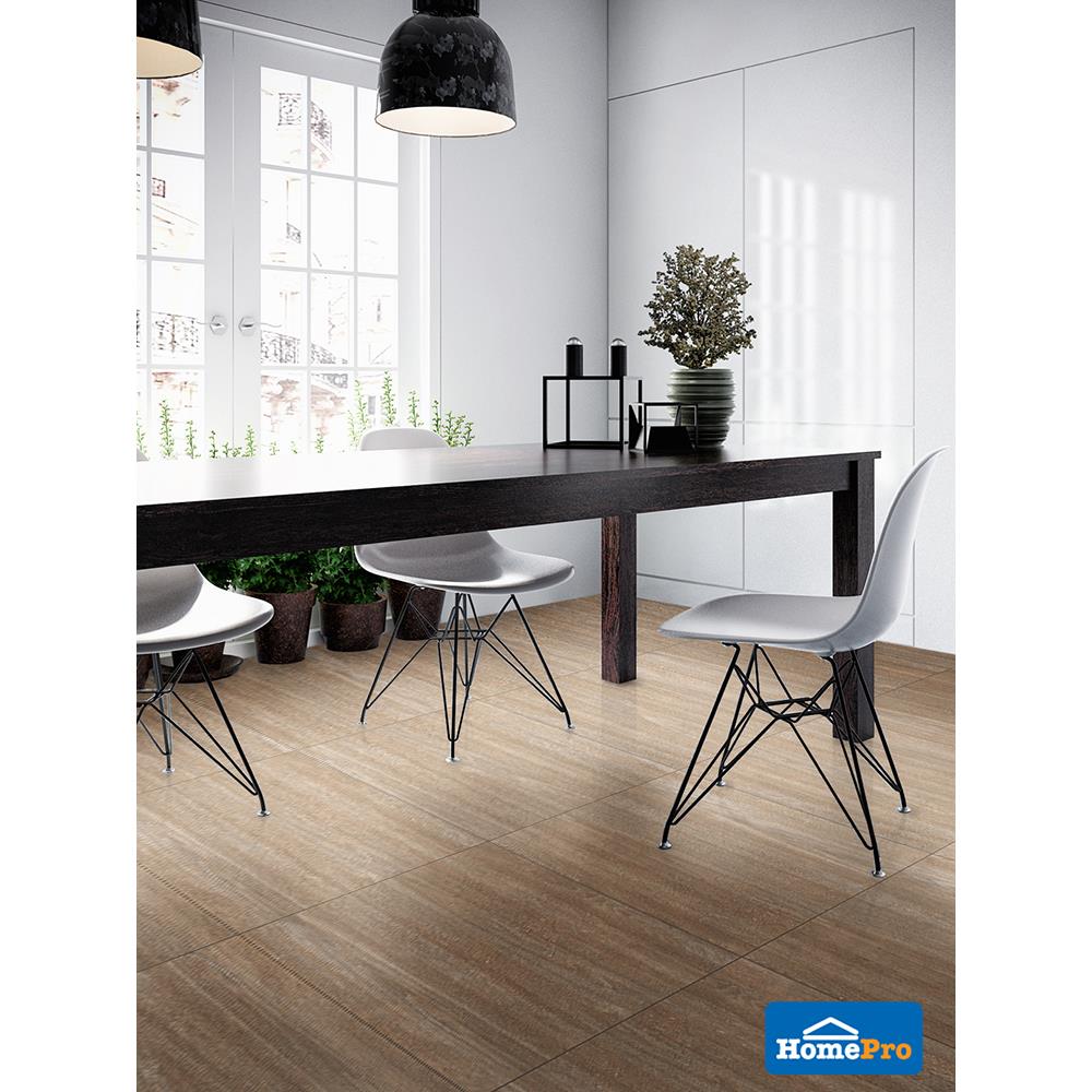 กระเบื้องพื้น 60x60 ซม. CERGRES โจเอล บราวน์ A 1.44M2