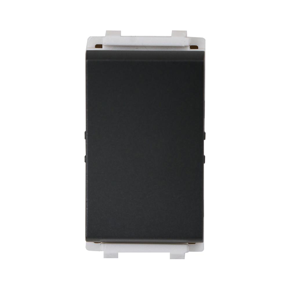 สวิตซ์ 2 ทาง PHILIPS LEAF ขนาด 1 ช่อง สีดำ