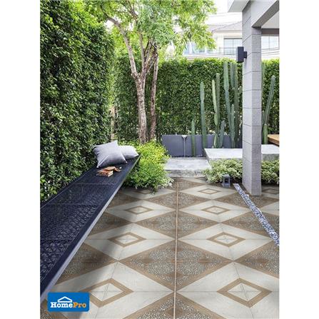 กระเบื้องพื้น 16x16 นิ้ว TARA เวียงก้า น้ำตาล PM 0.96M2_2