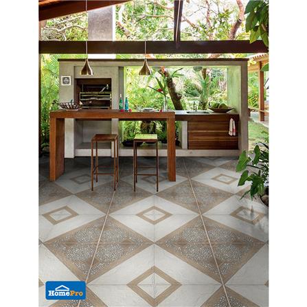 กระเบื้องพื้น 16x16 นิ้ว TARA เวียงก้า น้ำตาล PM 0.96M2_4