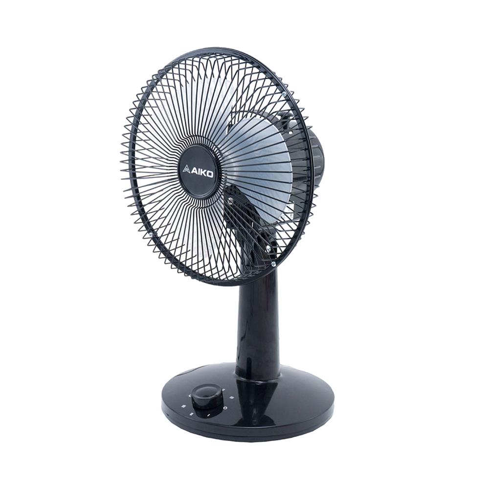 พัดลมตั้งโต๊ะ 8 นิ้ว AIKO F-08T สีดำ