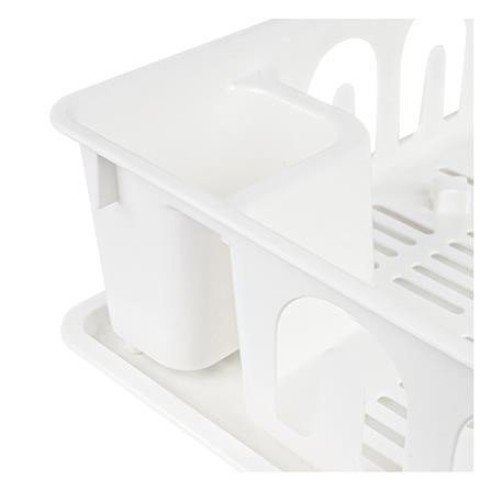 ชั้นคว่ำจานพลาสติกมีถาดรองรุ่น KECH EASY_3