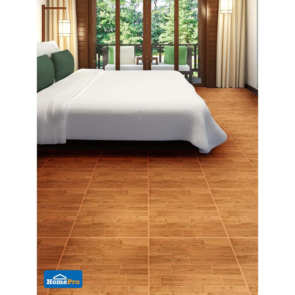 กระเบื้องพื้น 16x16 นิ้ว ภูผา มะค่า ปาร์เก้ น้ำตาล A