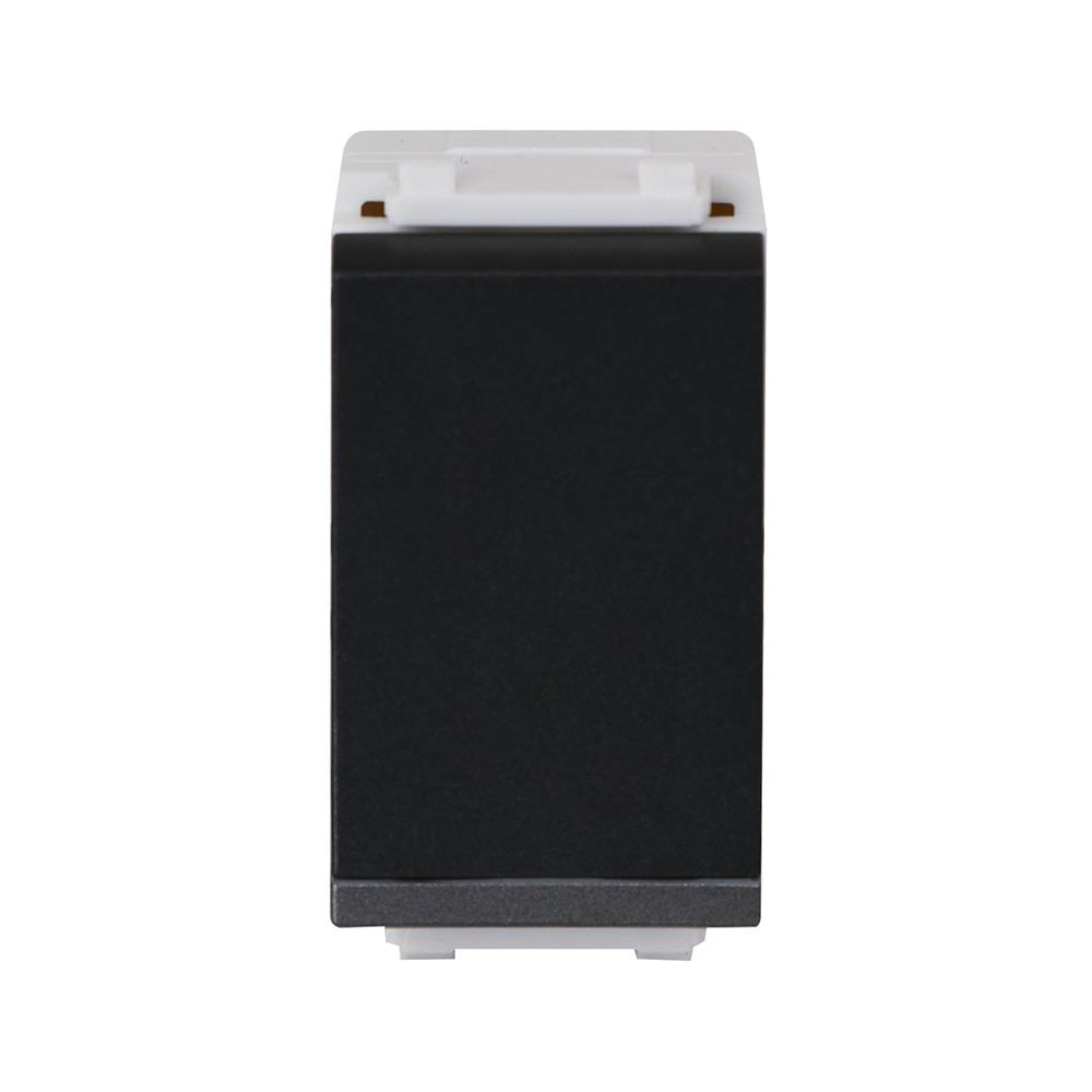 สวิตช์ 1 ทาง PHILIPS LEAF ขนาด 1 ช่อง สีดำ