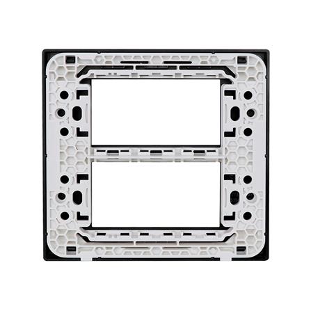 หน้ากาก 6 ช่อง PHILIPS LEAF สีดำ_2