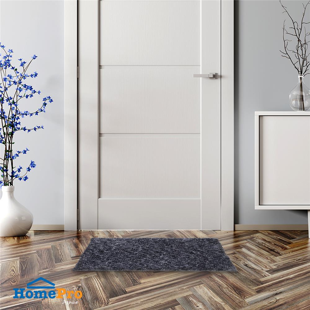 พรม HOME LIVING STYLE MOSS 45x70 ซม. สีดำ