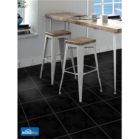 กระเบื้องพื้น 12x12 นิ้ว ภูผา มิวก้า ดำ A 1M2_2